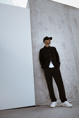 Pantalon de algodon Regular Fit