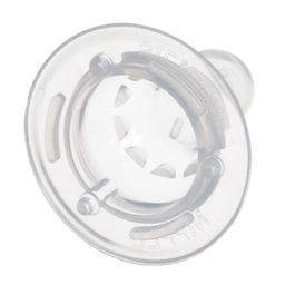 Бутылочка для кормления Basic, классическое горло, стекло, медленный поток., 60 мл., от 0 мес., белая