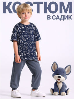 футболка+брюки 2ПФБ5888001н - Апрель фото 2