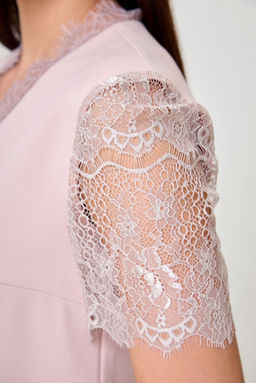 Платье ANELLI 635 розовый  фото 8