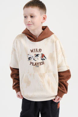 Худи утепленное Белый