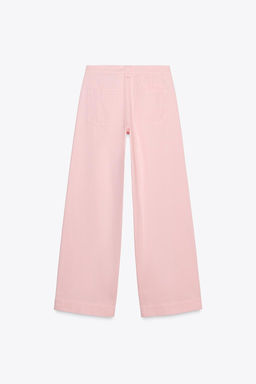 Z1975 HIGH-WAIST WIDE-LEG JEANS - Zara фото 5