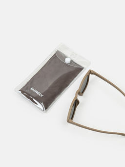 Очки солнцезащитные Какао - Bungly фото 6