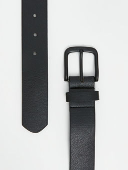 Deri G?r?n?ml? Erkek Kemer