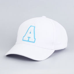 Кепка женская «A», белая, р-р 56