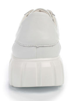 03-PDA93-1 WHITE Полуботинки спортивные женские (натуральная кожа, сетка) - No name фото 10