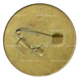 Значок Краснознаменный линкор Октябрьская Революция