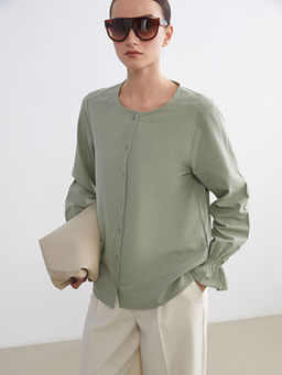 Bisiklet Yaka Kad?n G?mlek