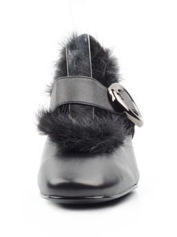 03-N18116P-2 BLACK Полуботинки женские (натуральная кожа) - Фабричный китай фото 7