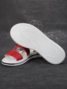 08-FED26-5P RED Босоножки женские (натуральная кожа)