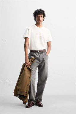 FADED PRINTED T-SHIRT - Zara фото 9