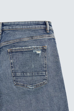 RIPPED FLARE FIT JEANS - Zara фото 19