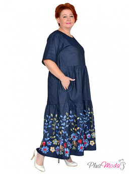 Платье Модель №1467 размеры 44-84 - Plusmoda фото 11