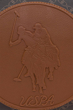 Женская коричневая сумка через плечо Неожиданная скидка в корзине - U.s. polo assn фото 6