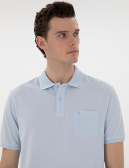 A__k Mavi Regular Fit K_vr_lmaz Polo Yaka Basic Ti__rt - Pierre cardin фото 2