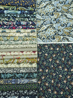 Набор тканей для рукоделия Импортный хлопок: Архелия, 20*20 см, 25 шт - Купава фото 5