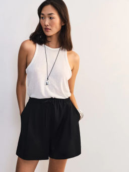 Шорты из вискозы и льна ZR2605012107-50 / Zarina