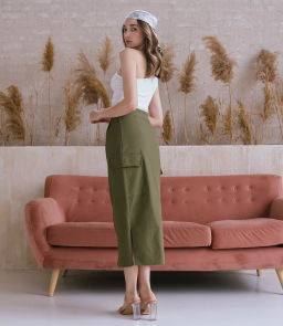 Юбка #ОБШ1823, хаки