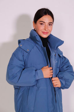 Martichelli Пуховик синий  фото 2