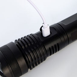 Фонарь ручной аккумуляторный, 12 Вт, 340 лм, P50, 5 режимов, 17 х 4 см - Simaland фото 3