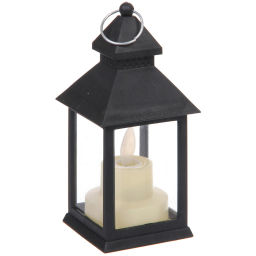 Сувенир с подсветкой "Таинственный фонарь" 5,7*14 см, Черный (работает от батареек LR44*3)