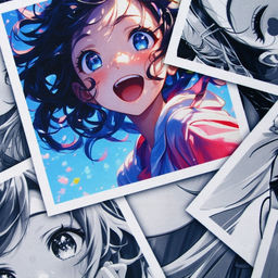 Коврик для компьютерной мыши Аниме коллаж, 30 х 80 см - Like me фото 3