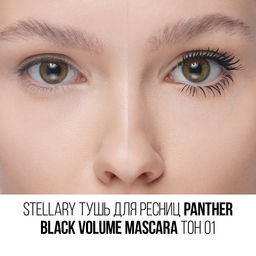 Stellary Тушь для ресниц с эффектом объема и разделения / Panther Black Volume mascara тон 01  фото 8