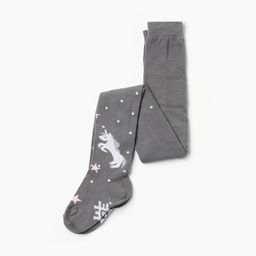 Колготки детские KAFTAN «Единорог», рост 104-110 см, серые