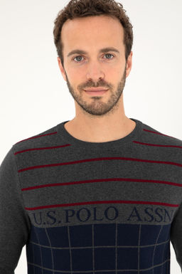 Мужской темно-синий свитер Неожиданная скидка в корзине - U.s. polo assn фото 2