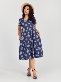 Платье женское кулирка "АГНИЯ" ОДУВАНЧИК