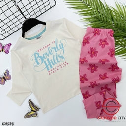 Пижама для девочек с рисунком