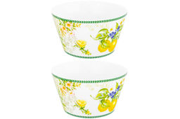Набор 2 салатников 13*13*7,5 см 600 мл Лимоны NEW BONE CHINA - Elan gallery фото 15