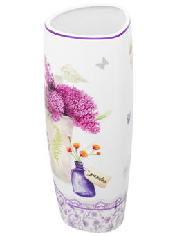Ваза 1,5 л 12,5*9,5*22 см "Лаванда" NEW BONE CHINA