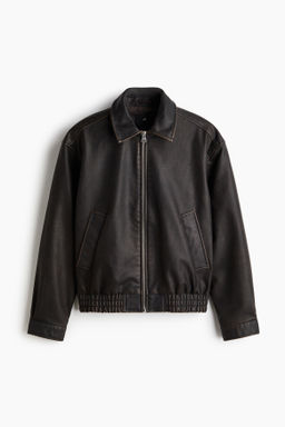 Cazadora efecto lavado Loose Fit
