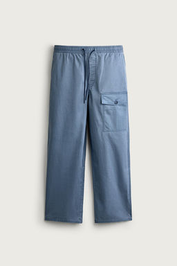 PANTAL?N CARGO RELAXED FIT / Azul vigor? - Zara фото 6