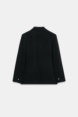 BLAZER RECTA BOTONES ZW COLLECTION / Negro - Zara фото 5