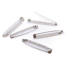 Zlatka Заготовки для броши DC-317 4.5 см 50 шт 3 шт №02 под никель