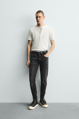JEANS SKINNY FIT / Negro