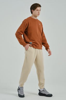 Брюки трикотажные Бежевый