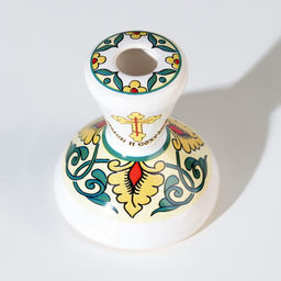 Цена за 2 шт. Подсвечник Классический, керамика - Simaland фото 3