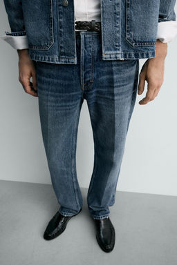 STRAIGHT-LEG JEANS LIMITED EDITION - Zara фото 17