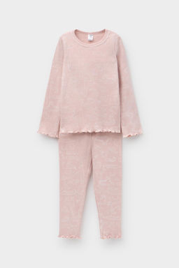 К 1601/24/зоопарк на дымчатой розе пижама дет