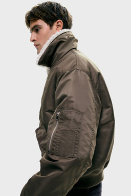 Cazadora bomber de nailon Loose Fit - H&m фото 7