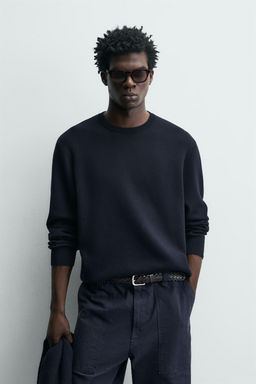 REGULAR FIT COTTON JUMPER - Zara фото 2
