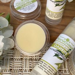 Бальзам для губ  «Оливия круглая баночка (регенерирующий, с маслом иланг-иланга) - Мариславна фото 3