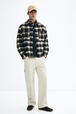 Sobrecamisa de franela Regular Fit - H&m фото 4