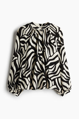 Blusa con mangas globo - H&m фото 6