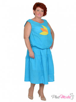 Юбка Модель №1639 размеры 44-84 - Plusmoda фото 11