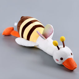 Мягкая игрушка Гусь в костюме пчёлки, 70 см - Simaland фото 2