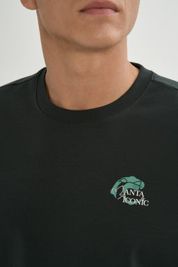Футболка Темно-зеленый ANTA ICONIC SS Tee  фото 7